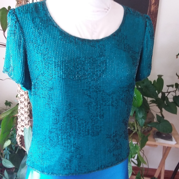 Beaded top - Picture 1 of 5